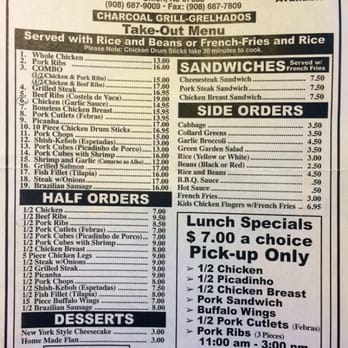 Route 22 BBQ menu 3